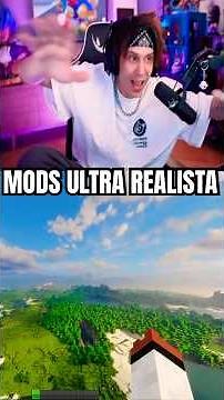 RUBIUS ENSEÑA EL MOD ULTRA REALISTA EN MINECRAFT HORIZONS 😱 #clip #twitch #minecraft