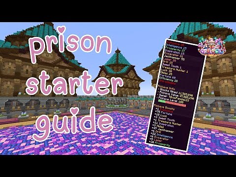 Minecraft Prison Server Starter Guide 🔒 | Tips to Rank Up Fast & Survive Day One! | OPB | OP BLOCKS