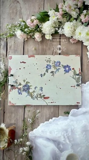 Easy DIY Tray Idea Using Transfers-Great Idea For Mother’s Day!