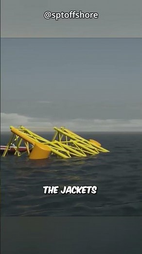 Offshore Jacket Launch 🌊🔩