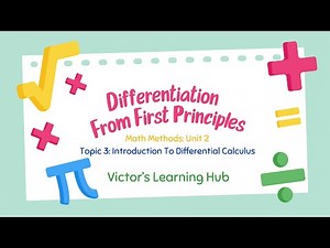 Differentiation From First Principles [QCAA] (Year 11 Math Methods Unit 2)