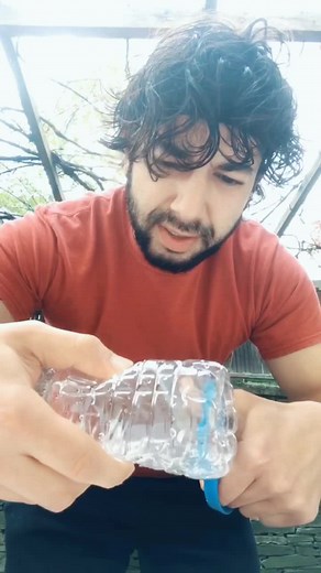 Mini Greenhouse Trick 🌱 #garden #plants #foryou #trick #learnfromme #alwayslearning #gardening #magic #tips #cool #diy #fyp #recipe #homemade #wow