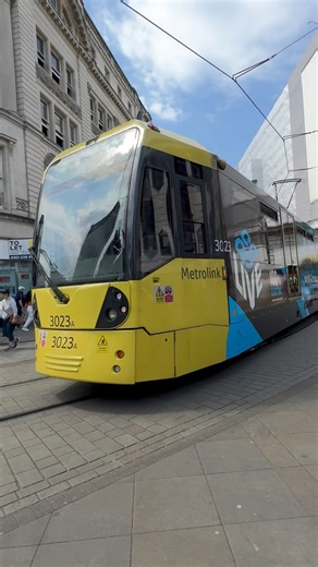 Tram at Market Street tram stop Manchester | Global Adventures