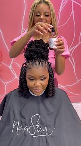 Peppermint Rose Oil 🌹 Great to use after your Retwist or in between Salon Visits✨❤️ Shop Now www.NappStar.com #locs #locsstyles #locstylesforwomen | NappStar NYC