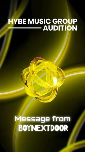 [HYBE MUSIC GROUP AUDITION] Message From BOYNEXTDOOR