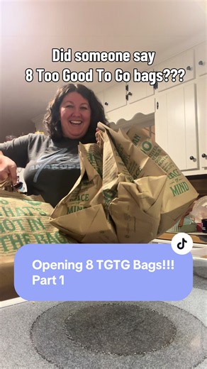 Too Good To Go Whole Foods mystery bag opening — 2 prepared foods bags (Part 1)