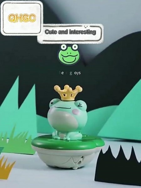 Frog bathroom toys, children's favorite toys