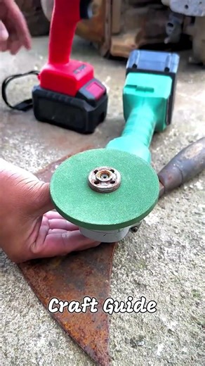 Installing a Grinding Wheel on an Angle Grinder