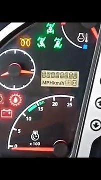 تعلم قيادة و صيانة آلة الحفر و الشحن JCB 3CX - معلومات حول اضواء لوحة التنبيهات. شرح الاخ محمد خلوفي