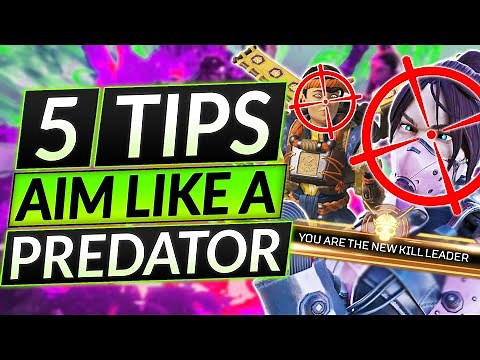 5 AIMING TIPS to NEVER MISS A SHOT - Crosshair, Recoil, CRAZY TRICKS - Apex Legends Guide