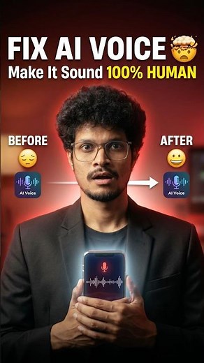 Fix AI Voice 🤯 Make It Sound 100% Human