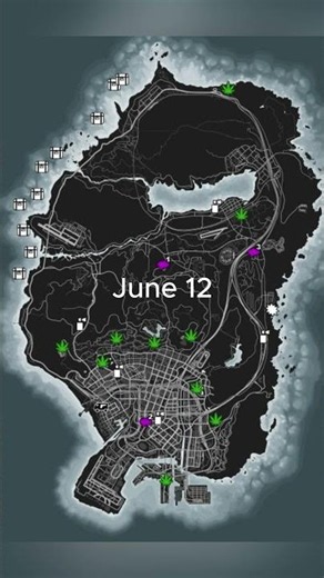 Street dealers & Gun Van Locations Daily & Ship Wreck & LS Tags Hidden caches June 12 GTA 5 Online