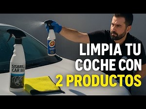 How to clean your car easily and quickly with just 2 products? | Real review of Sisbrill 361 + Si...