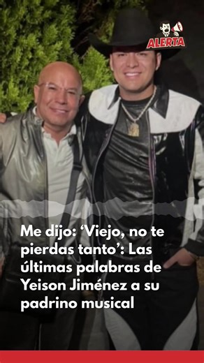 📻 Alirio Figueroa, padrino musical de Yeison Jiménez, le contó a Alerta Bogotá, ¿cuándo fue la última vez que hablo con Jiménez? 🎶 #Noticias #Bogotá #YeisonJiménez #AlirioFigueroa | Alerta Bogotá