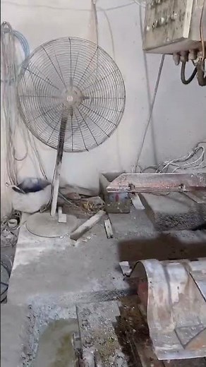 Production equipment of concrete half round cap ridge tiles