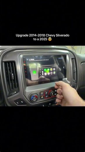 2014 - 2018 Chevy Silverado & GMC Sierra Apple CarPlay / Android Auto Head Unit Upgrade! #silverado