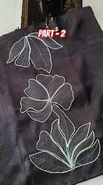 🔥Unique & Stylish Cutwork Embroidery Sleeves Design #ytshorts #ytviral #diy #fashion #embroidery