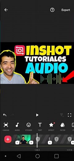 Use Audio Tool in Inshot App Easy Fast #inshot