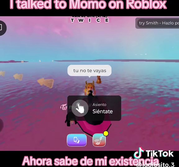 Conoce a Momo de TWICE en Roblox