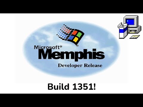 Installing Windows Memphis Build 1351 in 2023!