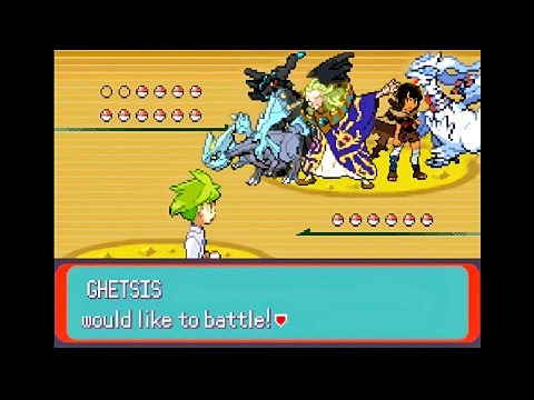 Pokemon Emerald: Wally's Quest - Zinnia/Ghetsis @ Altering Cave, Postgame 10v6 (Singles, Hard Mode)