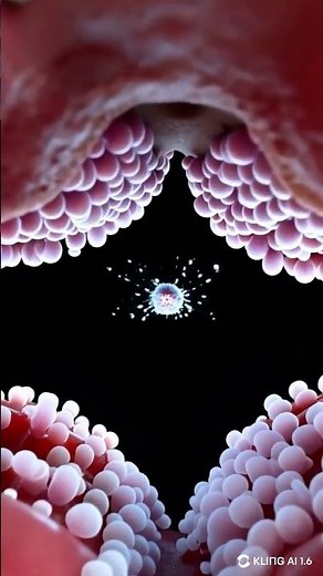 What Happens When a Cold Virus Attacks Your Body | 3D Microscopic Animation #facts #healthyhabits