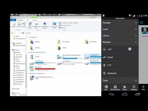 Connect your Phone to your Laptop WIRELESSLY Wi-Fi!! Transfer data Hassle-Free