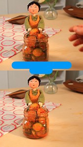 47K views · 9K reactions | Tiny Grandma makes Cucumber kimchi. Recipe...