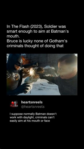 The Flash (2023) Batman’s Only Weak Spot Is Literally His Mouth