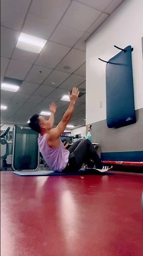 Easiest sit up exercise #short #funny #coreworkout #gymworkout