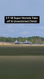 44K views · 1.4K reactions | F-18 Super Hornets take off & unrestricted climb! #f18hornet #takeoff #climb #respect #military #flying #airforce #aircraft #airplane #fyp #foryou #foryoupage | Aerial Warriors | Facebook