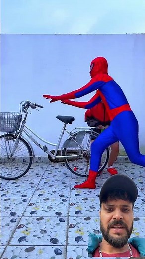 Bicycle pump 🤡 #funny #memes #humor #spiderman #comedy #ytshortsindia #trending #viralshort #shorts