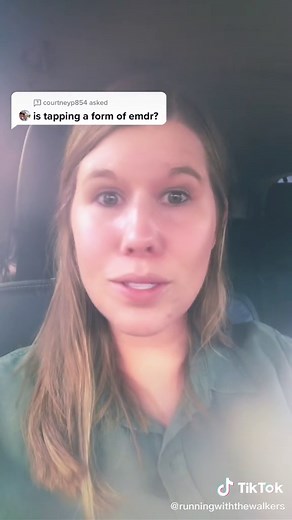 Answer to @courtneyp854 Tapping and EMDR. Let’s talk bilateral stimulation #emdr #therapy #mentalhealth #tapping