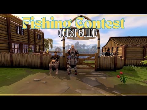 RS3: Fishing Contest Quest Guide - FAST & EASY! (No Quests Required?)