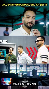 Playground Set Ka Tour With Elvish Yadav | Playground