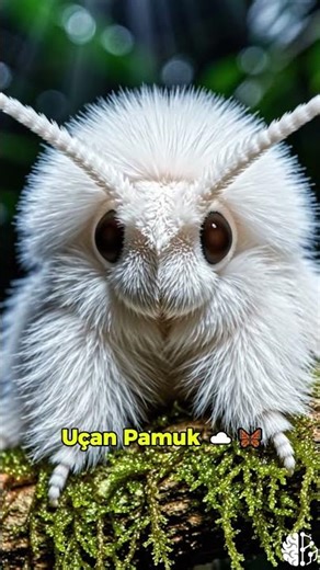 Is it a real alien? Venezuelan Poodle Moth #shorts #nature #interesting #moth