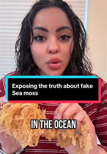 🌊THE TRUTH ABOUT SEA MOSS 🌊 Y'all know I don't play when it comes to quality supplements! Today I'm showing you the REAL vs FAKE sea moss game because what you put in your body MATTERS. 👀 On the right: authentic wildcrafted sea moss with that natural golden color and texture. On the left: processed fake stuff loaded with fillers. Why does it matter? Real sea moss contains 92 of the 102 minerals our bodies need! The fake versions? Maybe 10% of those benefits (if you're lucky). Always check you