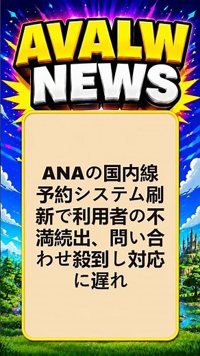 ANAの国内線予約システム刷新で利用者の不満続出、問い合わせ殺到し対応に遅れ