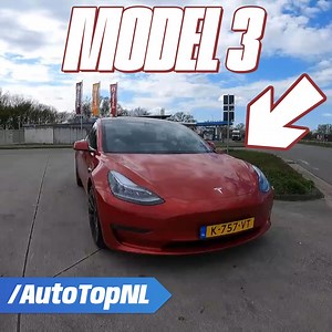 38K views · 520 reactions | 0-100km/h: 3.3 Seconds | Tesla Model 3 Test Drive | AutoTopNL | Facebook