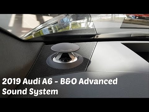 2019 Audi A6 - B&O Advanced Sound System