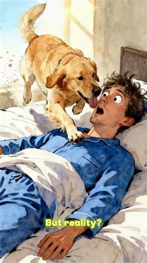 My alarm clock has fur 🐾⏰