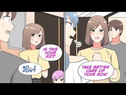 It seems she's being forced to babysit a friend's child [Manga Dub]