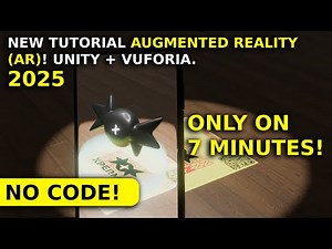 How to Create AR in Unity with Vuforia - Done in 7 Minutes! No Coding! (2025)