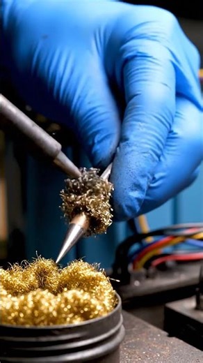 Clean & Strong Battery Terminal Solder Joint