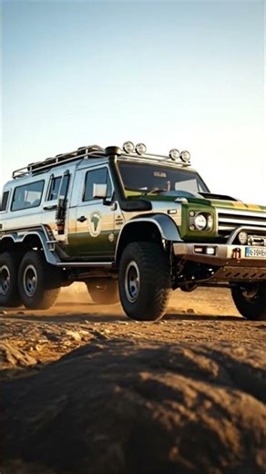 Extrem/Safari-Wagen 6L/V12 – A Fictional 6x6 Safari Titan in Africa