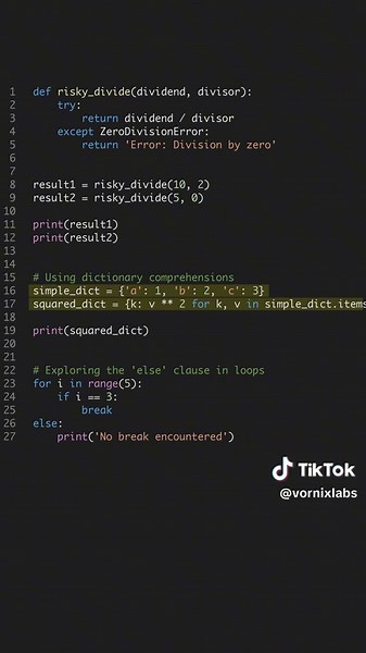 Unveil Python's secrets with hidden features! 🐍✨ Discover efficient coding with try-except, comprehensions, and more. #HiddenGems 🔍 #CodingEfficiently --- Get the Python for AI course   6 projects at the link in bio. 🐍