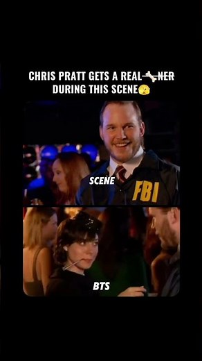 Chris Pratt breaks character after Aubrey Plaza slaps him (Parks & Rec outtakes)