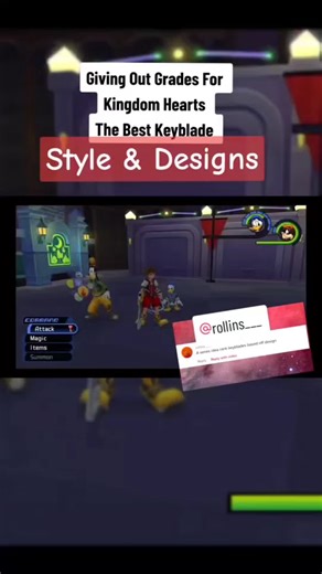 The beginning of the Kingdom Hearts Keyblade Grading Series where we take Keyblade Designs and give them grades based off symbolism, homage, lore and overall look. This series some of the videos are being re uploaded as they were muted by Tiktok and I really want anyone who wanted to deep dive these series to have the complete sets. Here we deal with the Kingdom Key and one things I did Miss is that the Kingdom Key perfectly matches Rikus color palette #Kingdomhearts3 #Kingdomhearts #kingdomhear