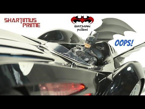 Correction Video - DC Multiverse Batman & Robin Batmobile McFarlaneToys 1:10 Scale Vehicle Video