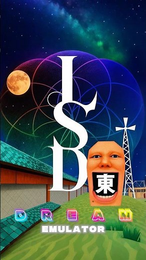 The most Bizarre Psychedelic Playstation 1 experience - LSD Dream Emulator 🌀💮#psychedelic #fypシ゚